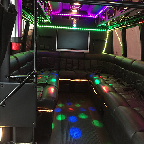 Limo bus services for big group size